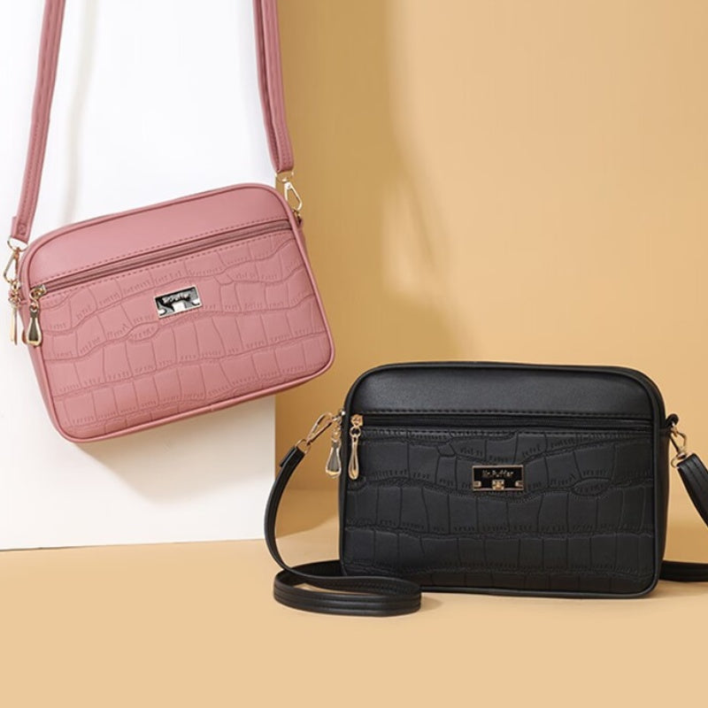 💗Módna, jednoduchá dámska crossbody kabelka