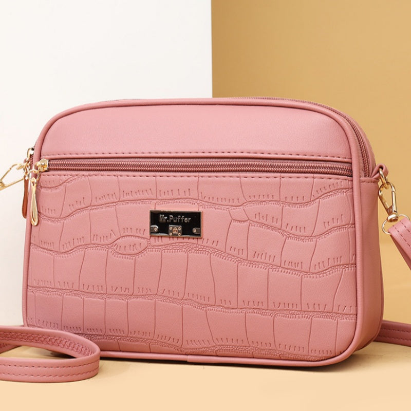 💗Módna, jednoduchá dámska crossbody kabelka