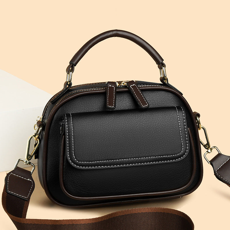 【🎊Nové produkty so zľavou 30%】👜Štýlová crossbody kabelka s dvojitým širokým popruhom-GR