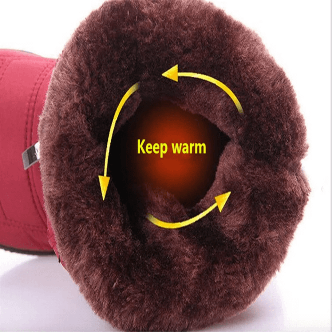 🔥Zimowa promocja 50% zniżki💥Damskie wodoodporne buty z podeszwą śniegową