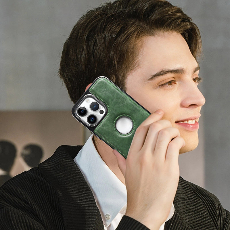 💢Θήκη iPhone – πολυτελές δέρμα-GR