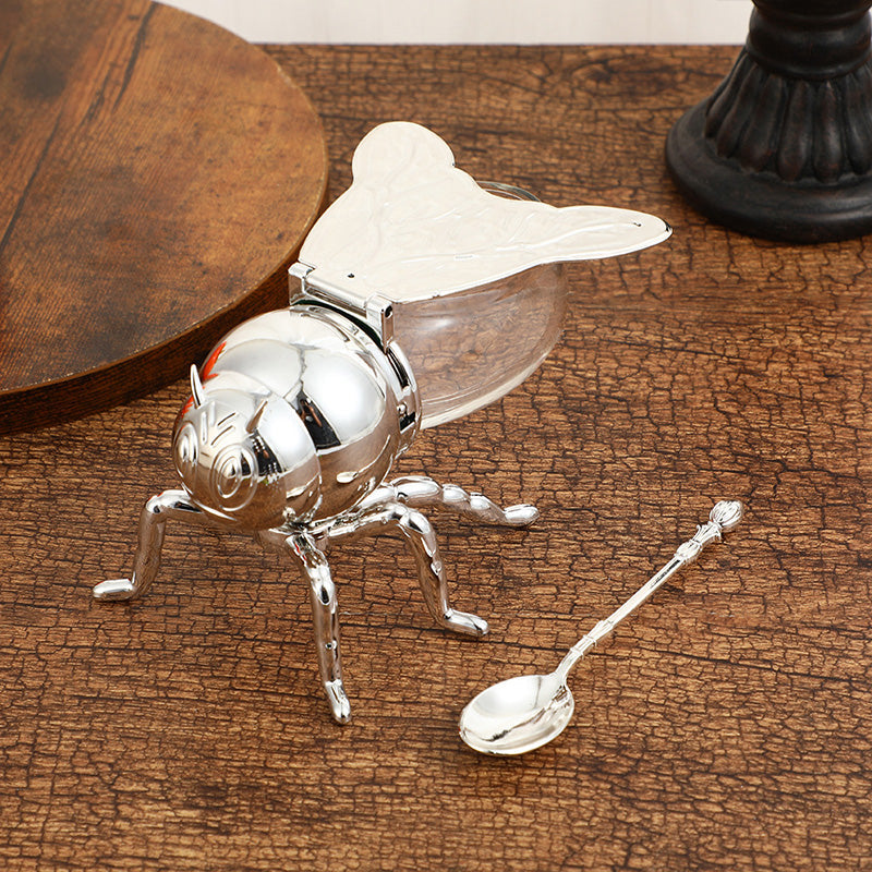 🍯Kūrybiškas bitės formos retro medaus indelis-LT