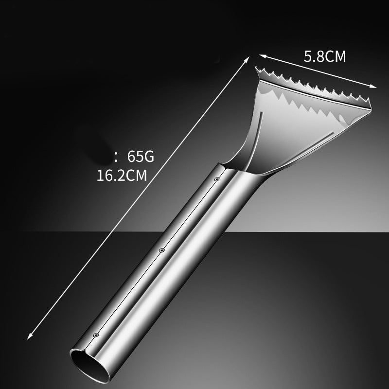 🔥 Karštas išpardavimas 🔥 304 nerūdijančio plieno aštrus nerūdijančio plieno žuvų skaleris-LT