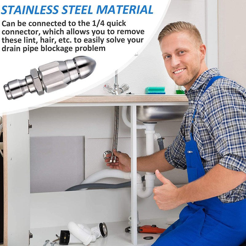 💝Galingas antgalis vamzdžiams valyti ir atkimšti💥-LT