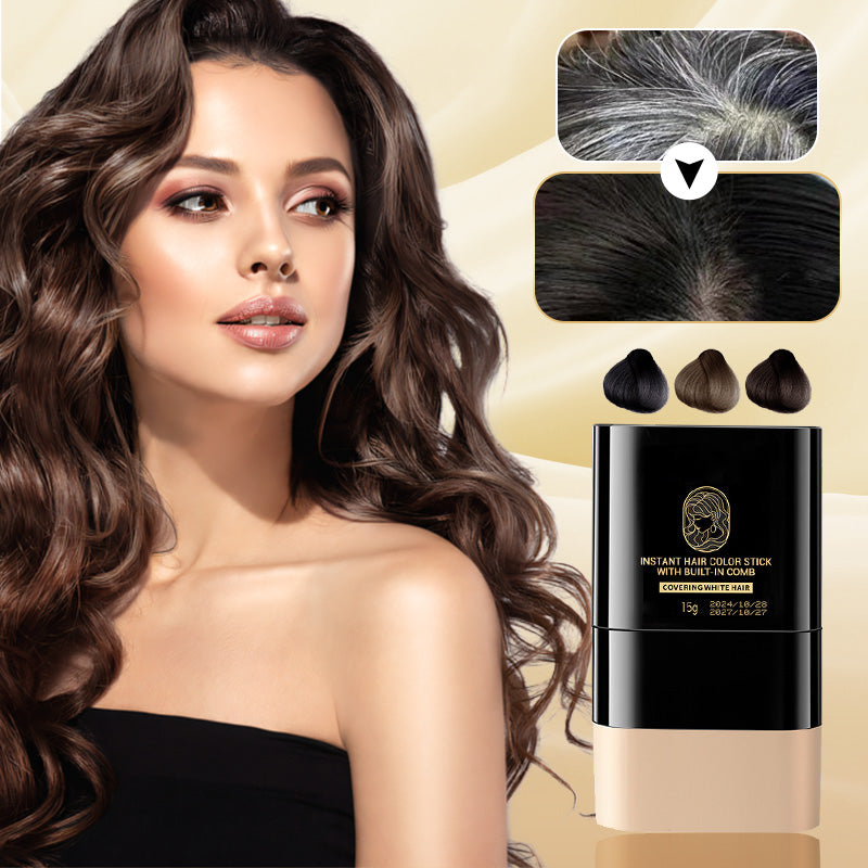 🎉 Αγοράστε 2, πάρτε 1 δωρεάν! 🎉 Άμεση βαφή μαλλιών με ενσωματωμένη χτένα-GR