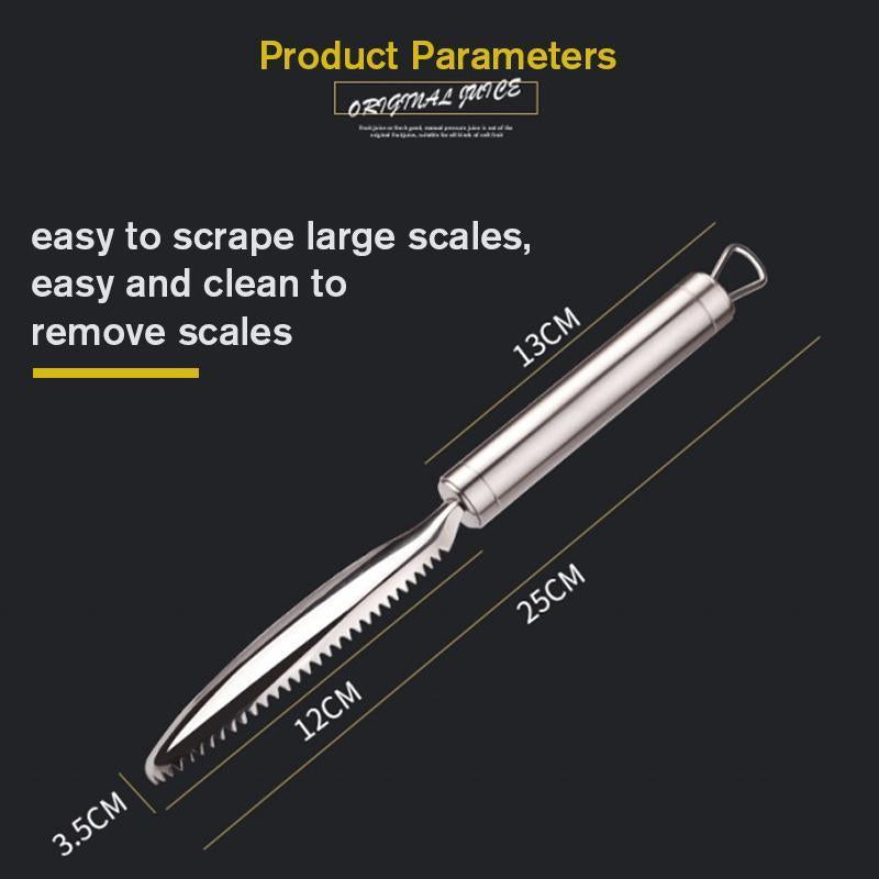 Rankiniai žuvies grandymo virtuvės įrankiai-LT