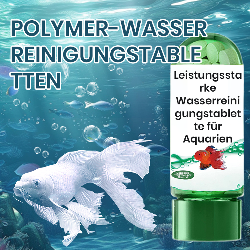 🐠Veiksminga tabletė akvariumo vandeniui valyti-LT