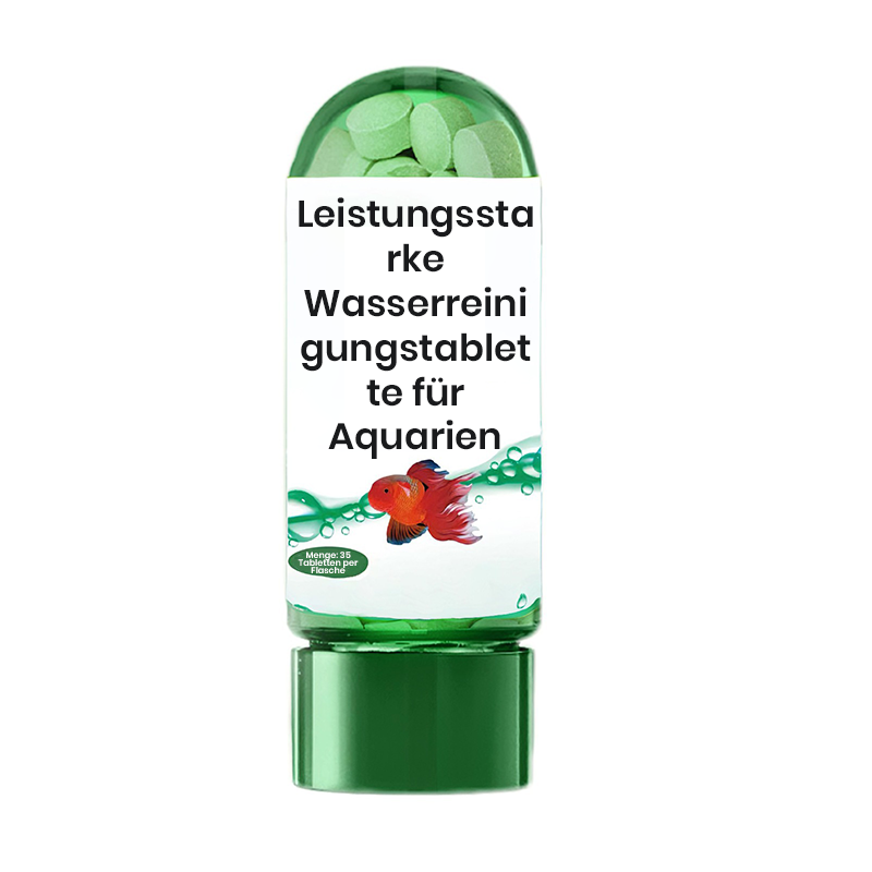 🐠Veiksminga tabletė akvariumo vandeniui valyti-LT