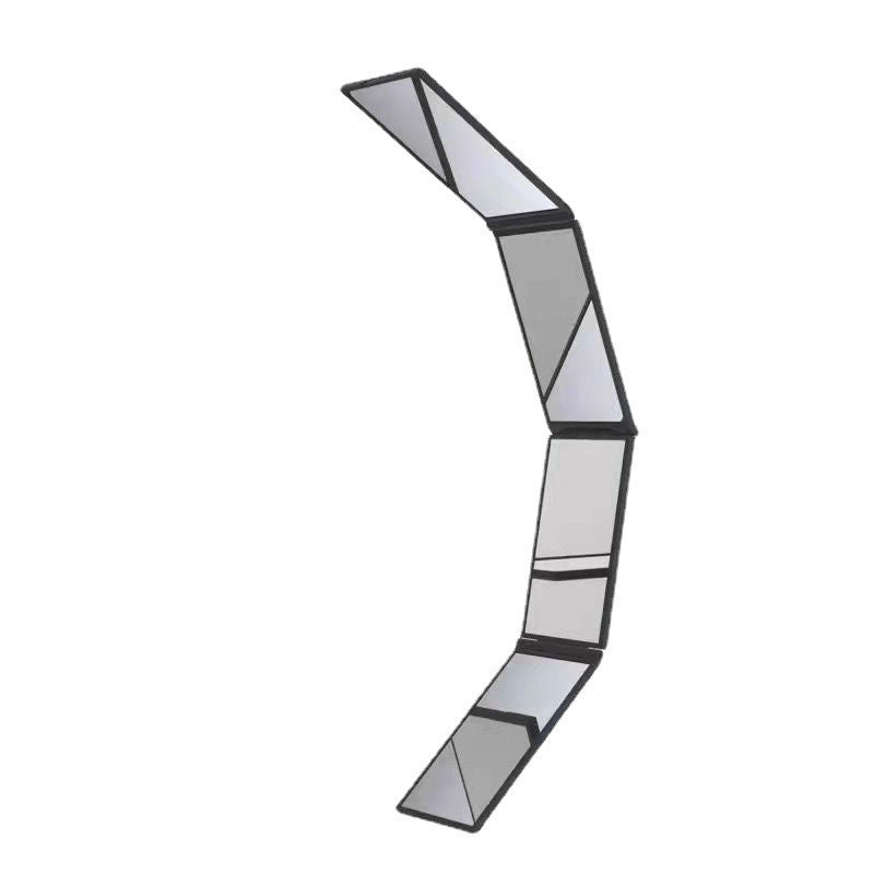 Πτυσσόμενος καθρέφτης πολλαπλών γωνιών για αυτοστυλισμό - Διατίθεται οπίσθια όψη-GR