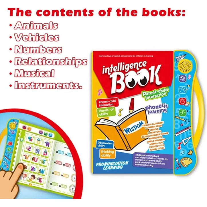 🎄[Το καλύτερο δώρο για παιδιά] Έξυπνο βιβλίο για την εκμάθηση της προφοράς-GR