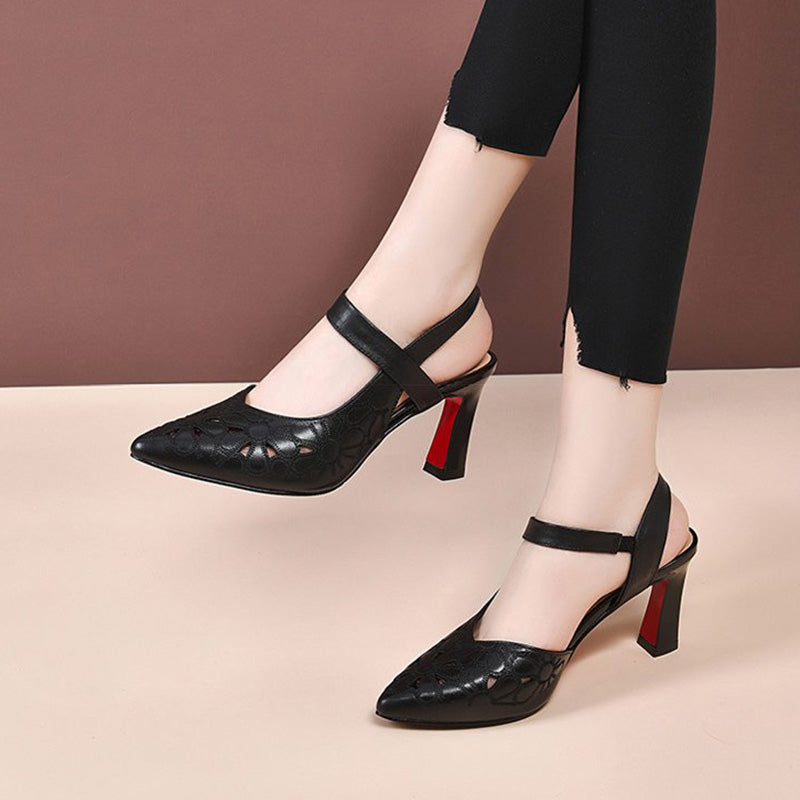 Moteriškos gilios basutės smailia nosimi-LT