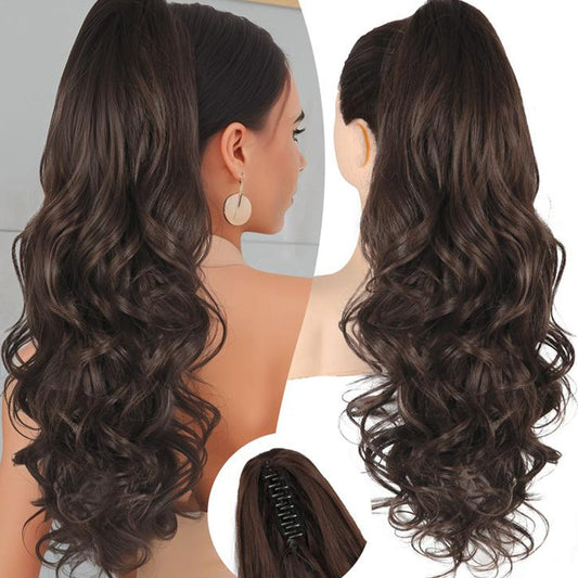 🔥 Promocja ograniczona czasowo – 50% zniżki 👩💕 Przedłużanie włosów w kucyk metodą clip-in 🙋‍♀️