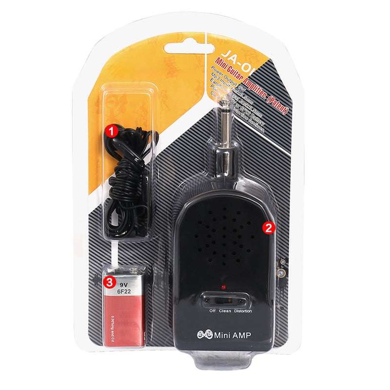 🎸Μίνι φορητό κιτ ενισχυτή ηλεκτρικής κιθάρας-GR