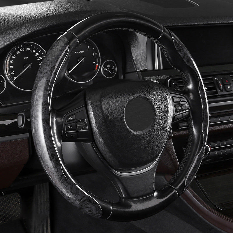 🔥Θα το λατρέψετε!🔥Παγκόσμιο αντιολισθητικό κάλυμμα τιμονιού αυτοκινήτου-GR