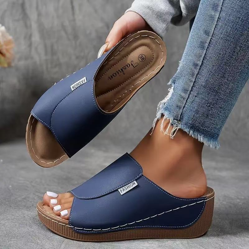 💥Hot Sale🔥 Γυναικεία πέδιλα Casual Wedge Slide -GR