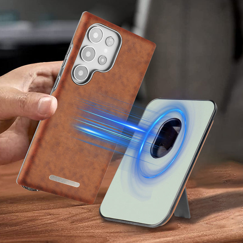 💼 Etui łączone do Samsunga: uchwyt + portfel + magnes | Do podróży, pracy i codziennego użytku