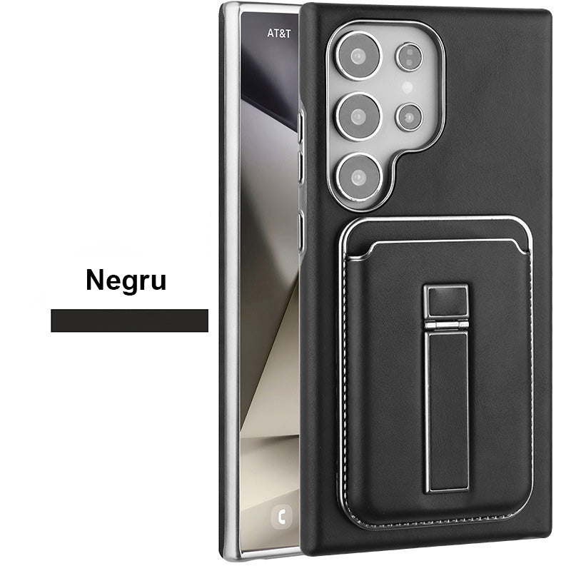 💼 Etui łączone do Samsunga: uchwyt + portfel + magnes | Do podróży, pracy i codziennego użytku