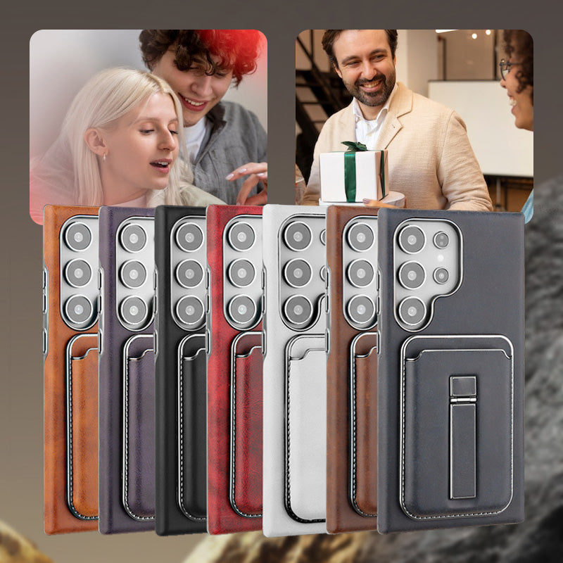 💼 Etui łączone do Samsunga: uchwyt + portfel + magnes | Do podróży, pracy i codziennego użytku