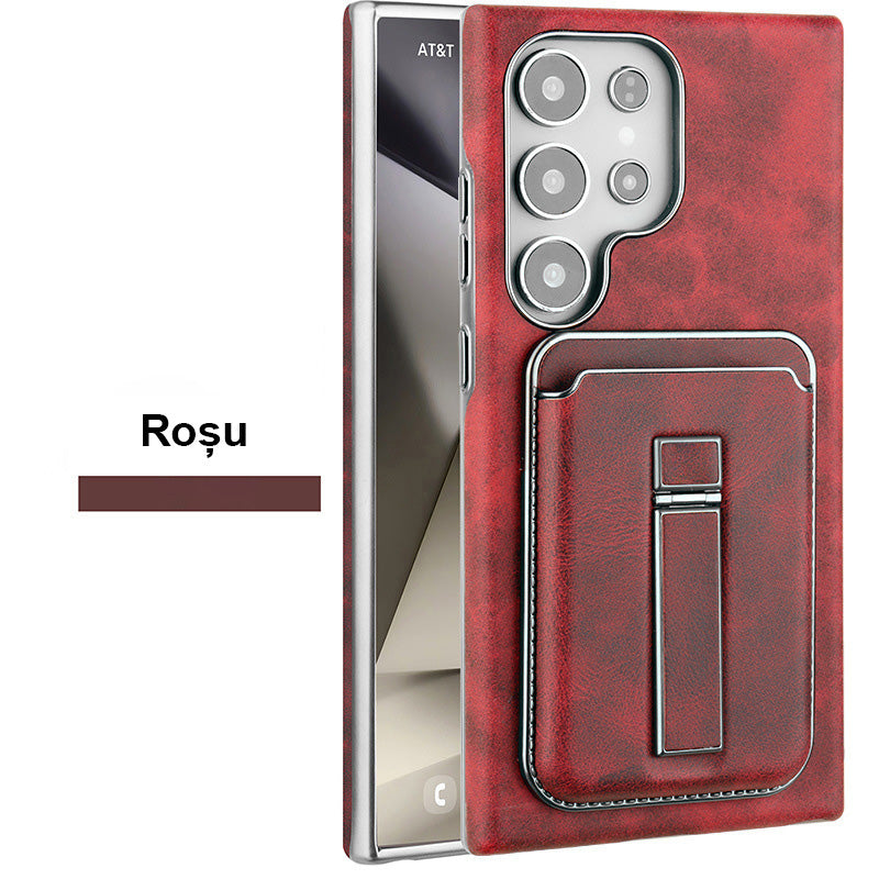 💼 Etui łączone do Samsunga: uchwyt + portfel + magnes | Do podróży, pracy i codziennego użytku