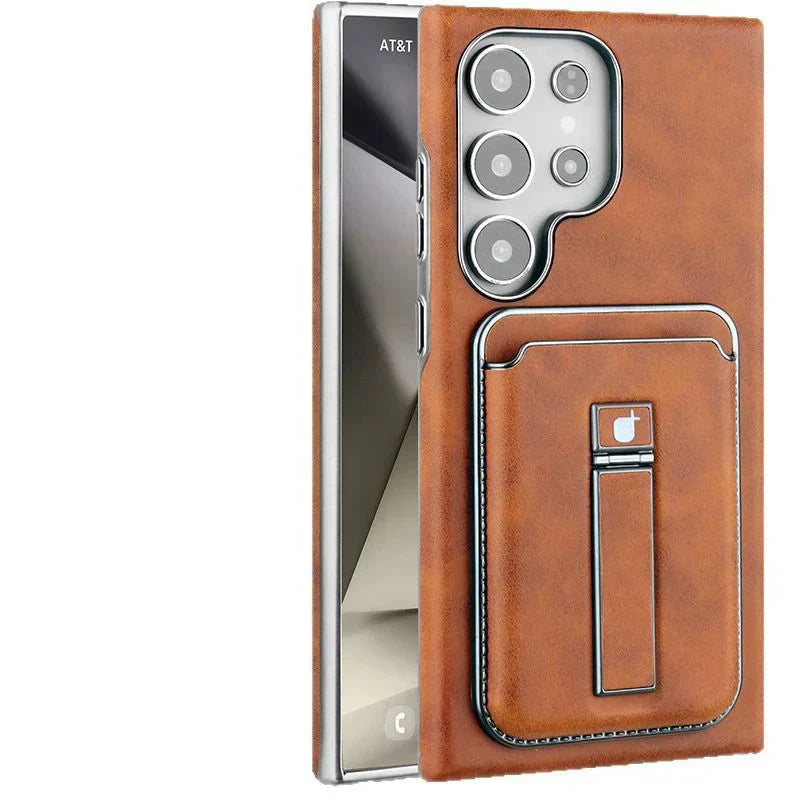 💼 Etui łączone do Samsunga: uchwyt + portfel + magnes | Do podróży, pracy i codziennego użytku