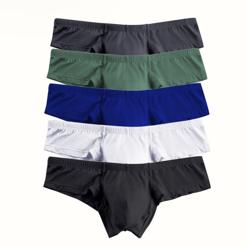 🩲Pánske priedušné spodné diely v jednofarebnom prevedení s nízkym sedom-SK