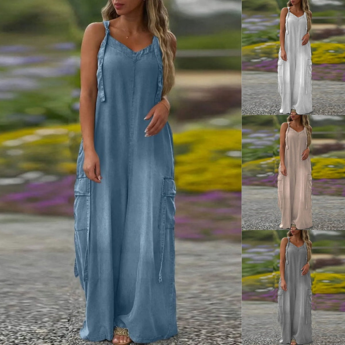 🔥 TYLKO DZIŚ! Kombinezon oversize z kieszeniami | -20% na kolekcję letnią