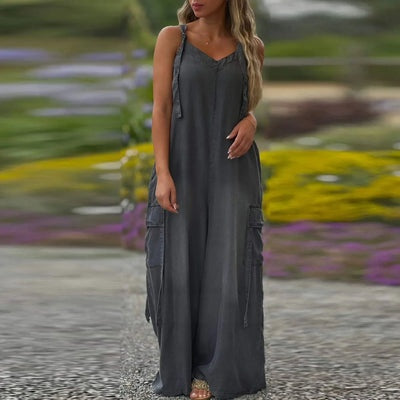 🔥 TYLKO DZIŚ! Kombinezon oversize z kieszeniami | -20% na kolekcję letnią