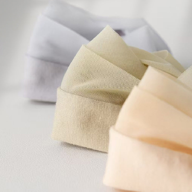 🔥Vasaros išpardavimas 🔥 Moteriškos permatomo tinklelio žemo kirpimo nematomos tinklelio kojinės-LT