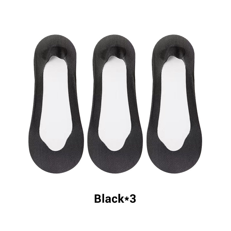 🔥Καλοκαιρινές Εκπτώσεις 🔥 Γυναικείες Διαφανείς Κάλτσες με Χαμηλό Κόψιμο και Αόρατο Δίχτυ-GR