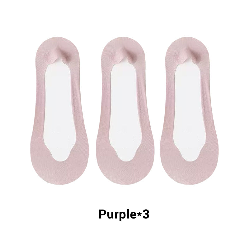 🔥Vasaros išpardavimas 🔥 Moteriškos permatomo tinklelio žemo kirpimo nematomos tinklelio kojinės-LT