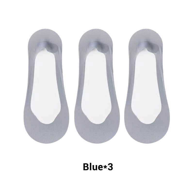 🔥Vasaros išpardavimas 🔥 Moteriškos permatomo tinklelio žemo kirpimo nematomos tinklelio kojinės-LT