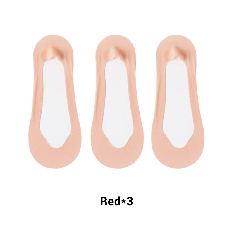 🔥Καλοκαιρινές Εκπτώσεις 🔥 Γυναικείες Διαφανείς Κάλτσες με Χαμηλό Κόψιμο και Αόρατο Δίχτυ-GR