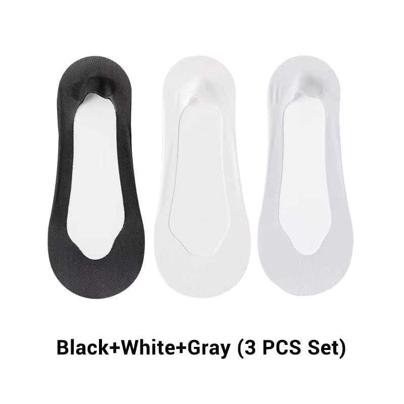 🔥Καλοκαιρινές Εκπτώσεις 🔥 Γυναικείες Διαφανείς Κάλτσες με Χαμηλό Κόψιμο και Αόρατο Δίχτυ-GR