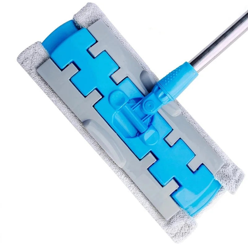 Μεγάλη επίπεδη σφουγγαρίστρα με ράβδο από ανοξείδωτο ατσάλι-GR