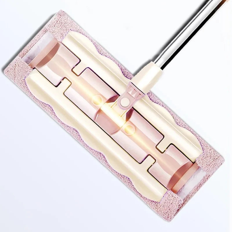 Μεγάλη επίπεδη σφουγγαρίστρα με ράβδο από ανοξείδωτο ατσάλι-GR