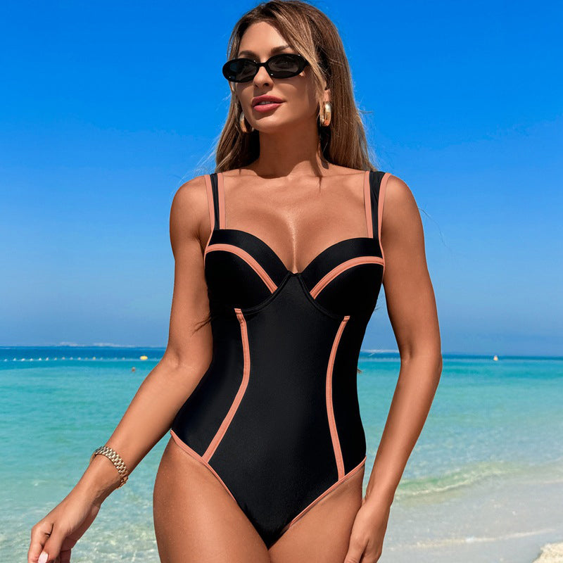 🏖️Szczupły seksowny jednoczęściowy kostium kąpielowy👙