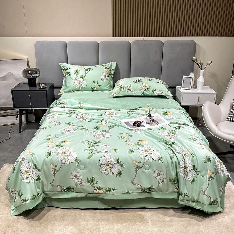 🎈✨Πλένεται, παγώνει, αναπνέει το καλοκαιρινό πάπλωμα σε σετ 4 τεμαχίων-GR