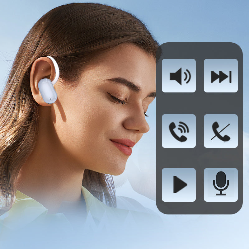 Bezprzewodowe słuchawki Bluetooth z redukcją szumów