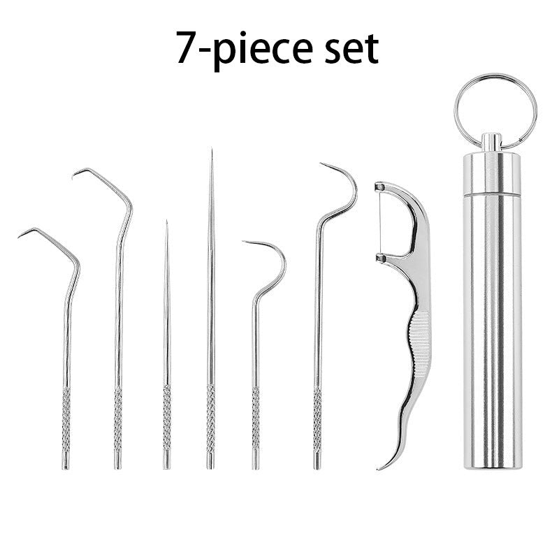 🦷Σετ οδοντογλυφίδων από ανοξείδωτο ατσάλι-GR