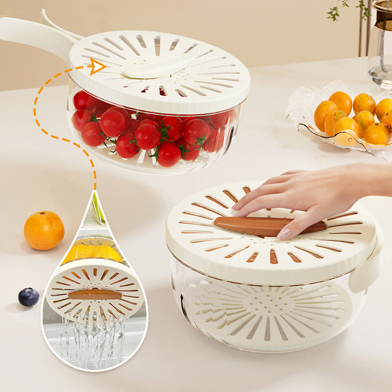 Καλάθι Αποστράγγισης με Καπάκι Universal🥗-GR