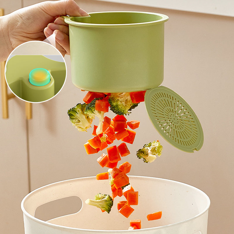 Patogi šiukšliadėžė virtuvės kriauklei-LT