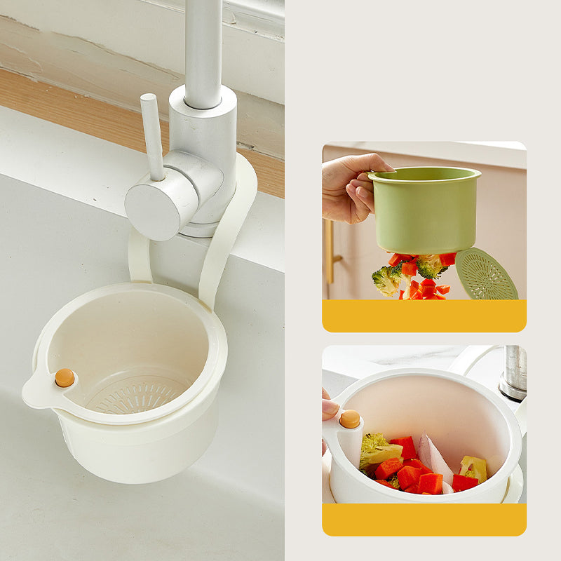 Βολικός κάδος απορριμμάτων για τον νεροχύτη της κουζίνας-GR