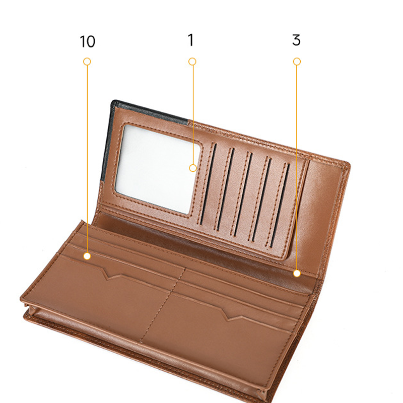 Dolga moška vintage denarnica-SI