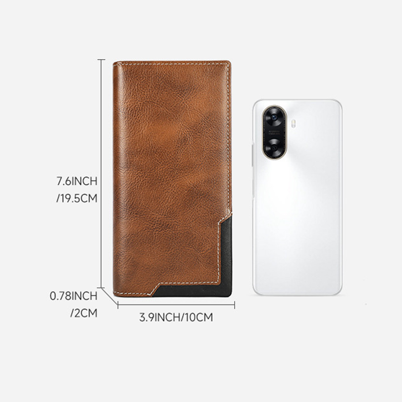 Ilga vyriška vintažinė piniginė-LT