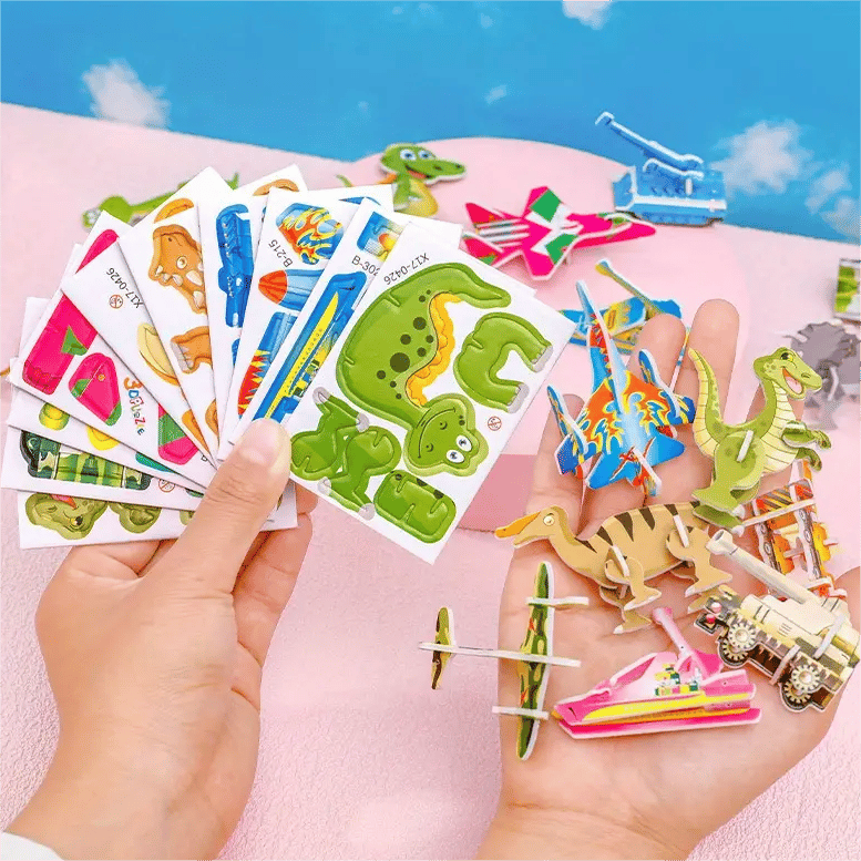 🎁Paskutinė akcijos diena – 50 % nuolaida🔥2025 m. edukacinis 3D animacinis dėlionės žaidimas-LT