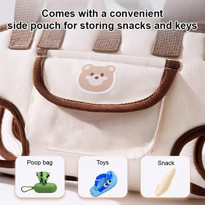 Nešiojama, kvėpuojanti augintinių kuprinė-LT