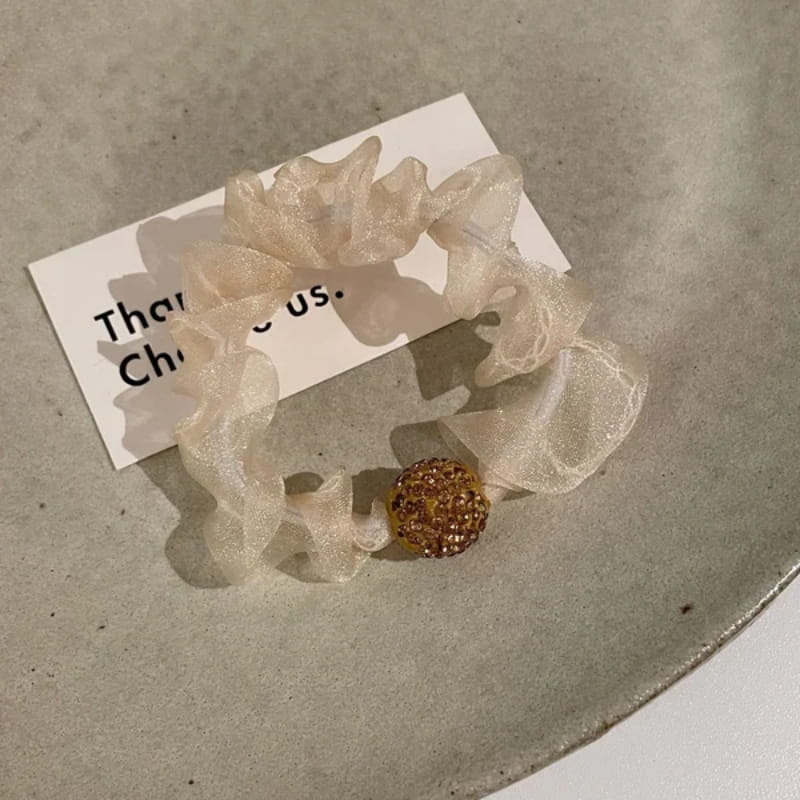 🔥✨Pirk 1, gauk 2 nemokamai💕Elegantiškos krištolinio tinklelio plaukų juostos-LT