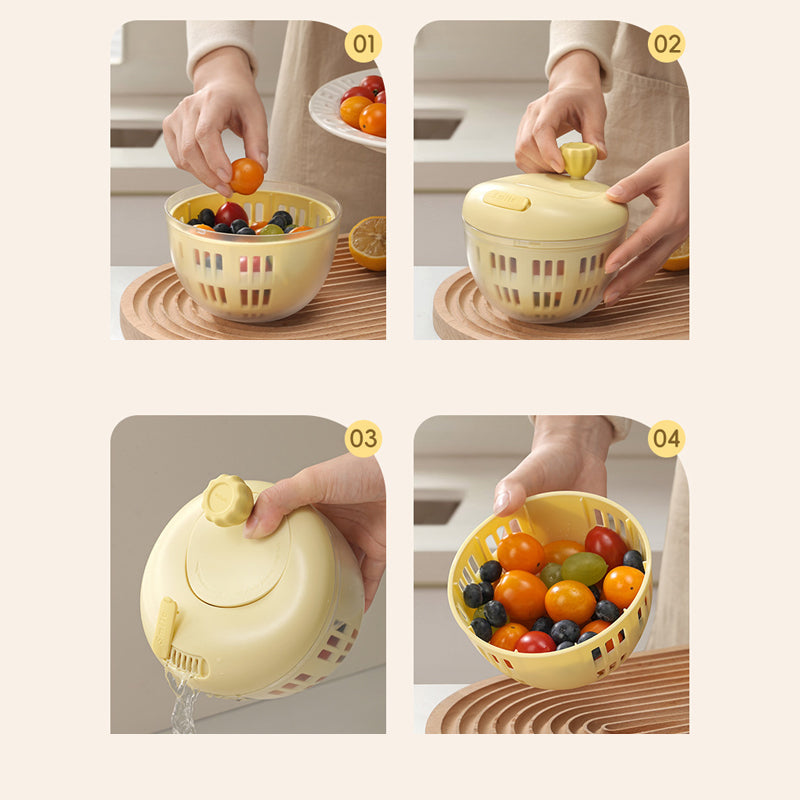 Πολυλειτουργικό πλυντήριο και στεγνωτήριο φρούτων-GR