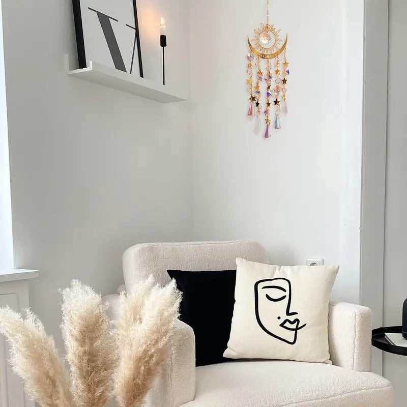 🌙Księżycowy kryształowy urok na zewnątrz