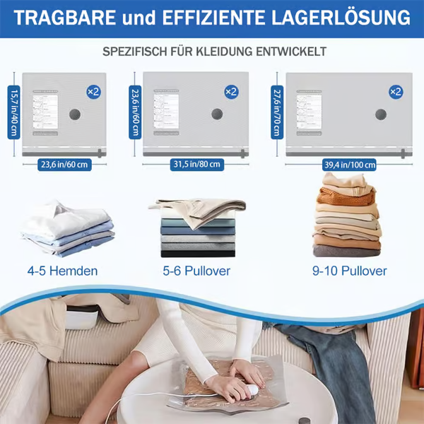 🔥 Elektryczny worek kompresyjny USB